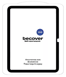 Защитное стекло BeCover 10D для Apple iPad 10.9" 2022/2023 Black (710576) - миниатюра 2