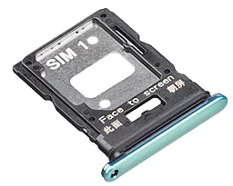 Слот (лоток) SIM-карти Xiaomi Mi 11 Lite 5G та картки пам'яті Dual SIM Mint Green