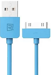 Кабель USB Remax Light Dock Cable Blue (RC-006i4)