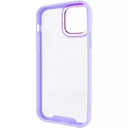 Чехол Epik TPU+PC Lyon Case для Apple iPhone 12 Pro Max (6.7") Purple - миниатюра 3