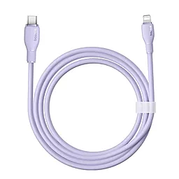 USB PD Кабель Baseus Pudding Series 20W 3A 1.2M USB Type-C - Lightning Cable Purple - миниатюра 5