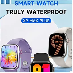 Смарт-часы Big X9 Max Plus White - миниатюра 3
