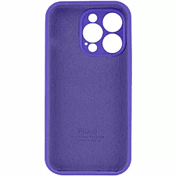 Чехол Silicone Case Full Camera для Apple iPhone 13 Pro Dark Purple - миниатюра 2