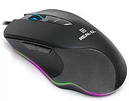 Компьютерная мышка REAL-EL RM-780 Gaming RGB Black/Grey - миниатюра 3