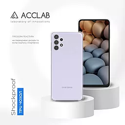 Чехол ACCLAB Shockproof для Samsung Galaxy A32 5G Transparent - миниатюра 4