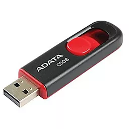 Флешка ADATA 4Gb C008 Black USB 2.0 (AC008-4G-RKD) - миниатюра 2