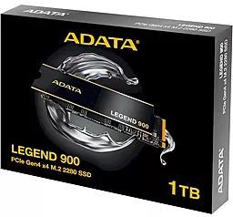 SSD Накопитель ADATA Legend 900 1TB M.2 NVMe (SLEG-900-1TCS) - миниатюра 7