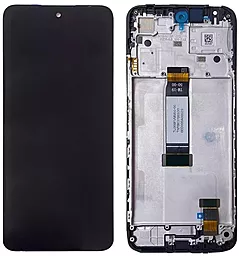 Дисплей Xiaomi Poco M6 Pro 5G с тачскрином и рамкой, Black