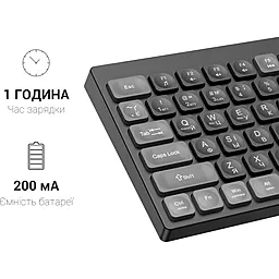 Клавиатура OfficePro SK985 Black - миниатюра 10
