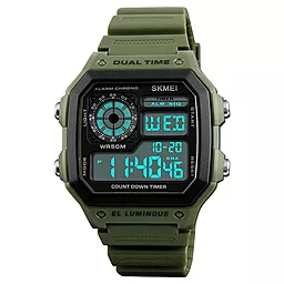 Часы наручные SKMEI 1299AG Army Green - миниатюра 2