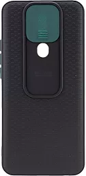 Чехол Epik Camshield mate Xiaomi Redmi 9 Black/Dark Green