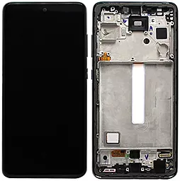 Дисплей Samsung Galaxy A52s A528 з тачскріном і рамкою, оригінал, Black