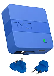 Повербанк TYLT Energi 6K+ Smart Travel Charger + PowerBank 6000mAh with Lightning cable Blue (IP5NRG6TCBL-EUK) - миниатюра 3
