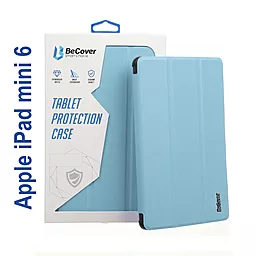 Чехол для планшета BeCover Direct Charge Pen с креплением Apple Pencil для Apple iPad mini 6  2021 Light Blue (706788)