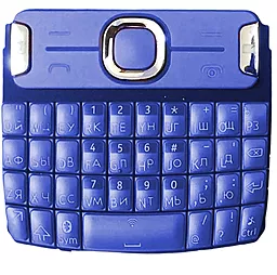Клавиатура Nokia 302 Asha Blue - миниатюра 1