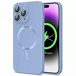 Чехол Cosmic Frame MagSafe Color for Apple iPhone 15 Pro  Sierra Blue