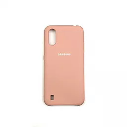 Чехол Epik Jelly Silicone Case для Samsung Galaxy A01 Pink Sand