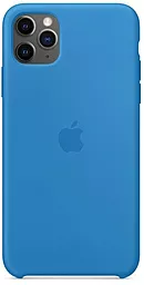 Чехол Apple Silicone Case PB для Apple iPhone 11 Pro Max Surf Blue