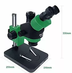 Тринокулярный микроскоп Relife RL M3T-B1 с камерой 48 Mп Full HD - миниатюра 3