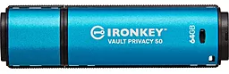 Флешка Kingston 64 GB IronKey Vault Privacy 50 (IKVP50/64GB) - миниатюра 3