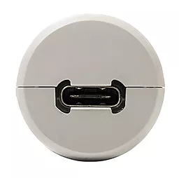 Автомобильное зарядное устройство PowerPlant Type-C 27w USB-C home charger white - миниатюра 3