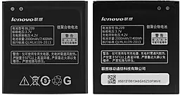 Аккумулятор Lenovo A760 IdeaPhone / BL209 (2000 mAh) 12 мес. гарантии - миниатюра 4