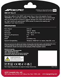 SSD Накопитель OCPC XTL-200 1 TB (SSD25S3T1TBLT) - миниатюра 4