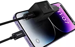 Сетевое зарядное устройство Baseus Fast Charger GaN5 30W USB-C Black (CCGN070401) - миниатюра 5