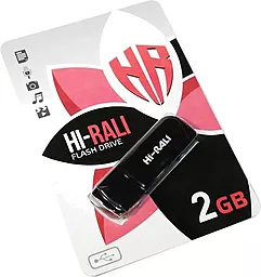 Флешка Hi-Rali Taga Series 2GB USB 2.0 (HI-2GBTAGBK) Black