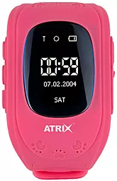 Смарт-часы ATRIX Smart watch iQ300 GPS Pink - миниатюра 2