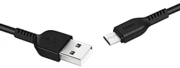 Кабель USB Hoco X13 Easy Charge micro USB Cable Black - миниатюра 3