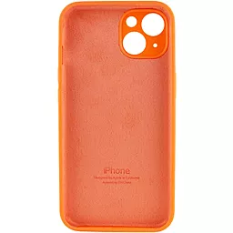 Чехол Silicone Case Full Camera for Apple IPhone 14 Plus Kumquat - миниатюра 2