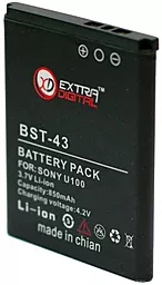 Аккумулятор Sony Ericsson BST-43 / BMS6357 (850 mAh) ExtraDigital - миниатюра 2