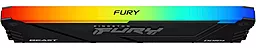 Оперативная память Kingston Fury 16 GB DDR4 3600 MHz Beast RGB (KF436C18BB2A/16) - миниатюра 3