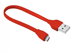 USB Кабель Trust Urban Flat micro USB Cable Red - мініатюра 2