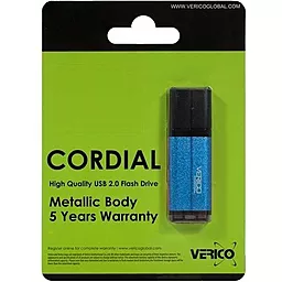 Флешка Verico USB 4Gb Cordial (VP16-04GKV1E) SkyBlue - мініатюра 2