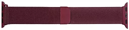 Ремешок ArmorStandart Milanese Loop Band для Apple Watch 38mm/40mm/41mm Burgundy (ARM55255)