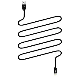 USB Кабель JUST Copper Lightning USB Cable 1.2 м. Black (LGTNG-CPR12-BLCK) - мініатюра 2