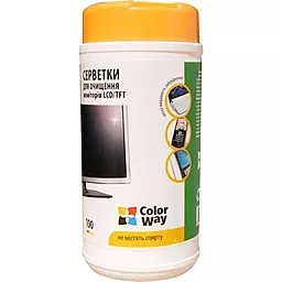 Чистящее средство ColorWay Салфетки для орг. техники (CW-1072)