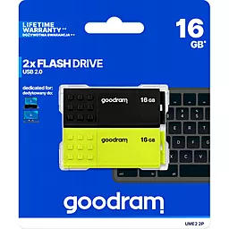Флешка GooDRam 2x16 GB UME2 MIX 2-PACK USB (UME2-0160MXR11-2P) - миниатюра 7