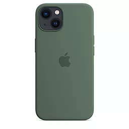 Чехол Apple Silicone Case Full with MagSafe and SplashScreen для Apple iPhone 13  Eucalyptus