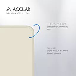 Чехол ACCLAB SoftShell для Samsung Galaxy A13 4G White - миниатюра 3
