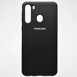 Чехол Epik Silicone Case Full для Samsung Galaxy A21 A215 (2020) Black