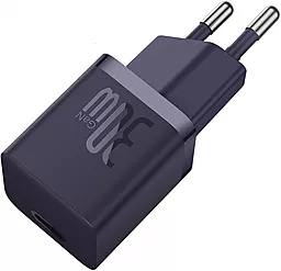 Сетевое зарядное устройство Baseus 30W GaN5 Fast Charger USB-C Purple (CCGN070705) - миниатюра 2