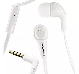 Навушники Awei ES-Q6i White