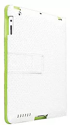 Чохол для планшету Capdase Folder Case Folio Dot White/Green for iPad 4/iPad 3/iPad 2 (FCAPIPAD3-P026) - мініатюра 6