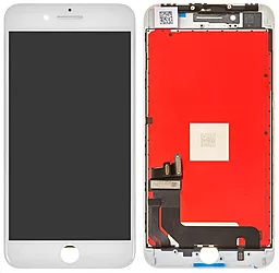 Дисплей Apple iPhone 8 Plus з тачскріном і рамкою, оригінал, White