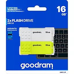 Флешка GooDRam 2x16 GB UME2 MIX 2-PACK USB (UME2-0160MXR11-2P) - миниатюра 4
