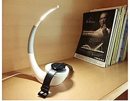 Бездротовий зарядний пристрій Nillkin Phantom Qi Charging Table Lamp White (MC004) - мініатюра 7