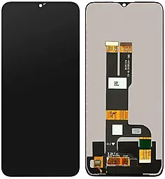 Дисплей Realme C30, C31 (черный шлейф) с тачскрином, оригинал, Black
